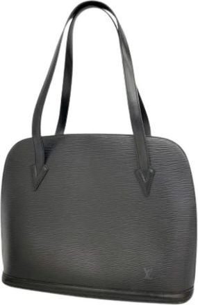 Louis Vuitton Pre-owned Handbags, female, Black, Size: ONE SIZE Pre-owned Shoulder Bag