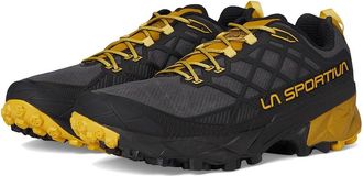 La Sportiva Akyra II GTX Mens Climbing Shoes Carbon/Bamboo : EU 46.5 (US Mens 12.5+) D - Medium, Synthetic