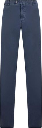 Fedeli Heren, Broeken, Blauw, Maat: 4XL Katoen