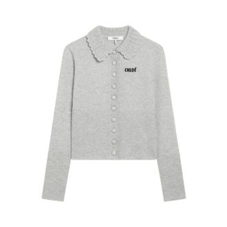 Chlo&eacute; Donna, Maglie, Grigio, L, new