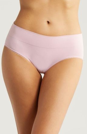 Wacoal Feeling Flexible Hipster Briefs in Pink Nectar at Nordstrom, Size X-Large