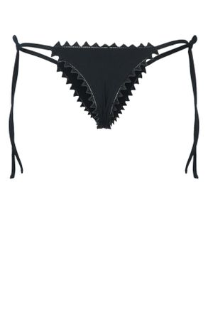 Jacquemus Womens Le Bas De Maillot Picot Black Costumi Da Bagno Swimwear