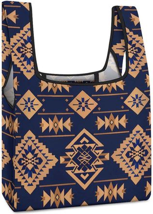 Generic Graphics Shopping Bag Reusable Grocery Tote Bag Foldable Handbag for Travel Picnic