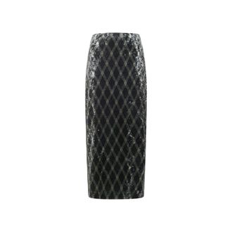 Pierre-Louis Mascia Midi Skirts, female, Black, Size: M Ranat Skirt