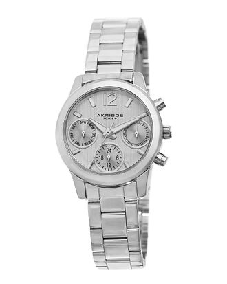 Akribos XXIV Akribos Xxiv Womens Stainless Steel Watch