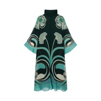 La DoubleJ Maxi Dresses, female, Green, Size: 3XL Magnifico Midi Dress