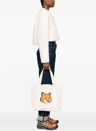 Maison Kitsuné Bolso Tote Cabeza De Zorro Lw05101ww0050