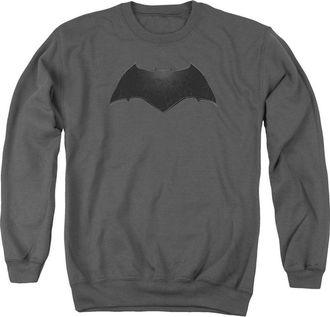 Gildan Batman V Superman Beveled Bat Logo Adult Crewneck Sweatshirt
