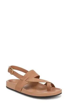 Franco Sarto Beryl Toe Loop Slingback Sandal in Sunset Blush Pink at Nordstrom Rack, Size 7.5