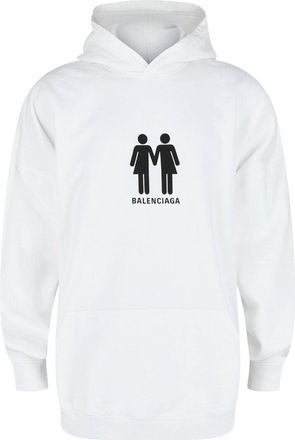 Balenciaga 2022 Pride Graphic Print Hoodie