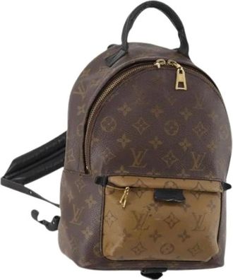 Louis Vuitton Pre-owned Backpacks, female, Brown, Size: ONE SIZE Pre-owned Monogram Reverse Backpack
