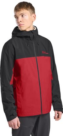 Jack Wolfskin Funktionsjacke JACK WOLFSKIN WEILTAL 2L JKT M, Herren, Gr. M (50), rot (adrenaline, rot), Obermaterial: 100% Polyester. Futter: 100% Polyester, Jacken