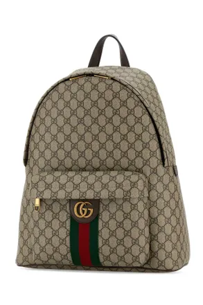 Gucci Mens Printed Canvas Medium Ophidia Backpack Oldbenavrvnn T Polyurethane Polyamide Zaini