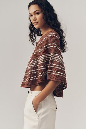 Maeve Crochet Cardigan Cape