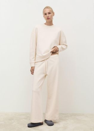 Mango Pantaloni lunghi cotone fluido vaniglia - Home - S - MANGO HOME