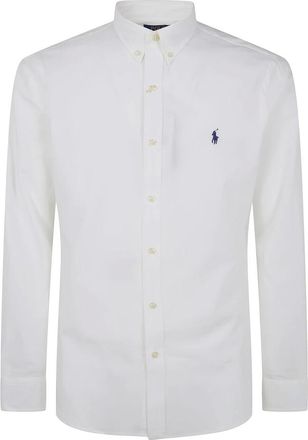 Polo Ralph Lauren Overhemden, Heren, Wit, XL, Formal Shirts