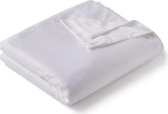 Lunya The Quintessential Duvet Cover in Sincere White at Nordstrom, Size Queen