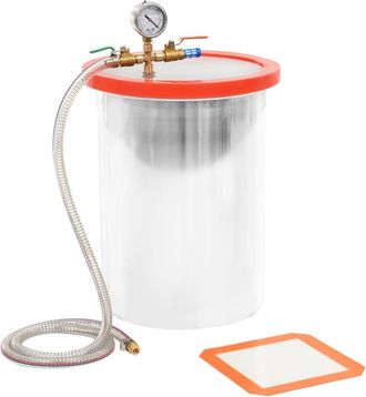 vidaXL C&aacute;mara De Vac&iacute;o De Acero Inoxidable 22,7 L Vidaxl