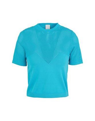 8 by YOOX VISCOSE KNIT S/SLEEVE CROP SWEATER