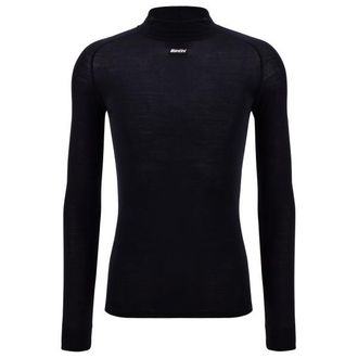 Santini Lana Baselayer Merinounterw&auml;sche - Unisex | schwarz