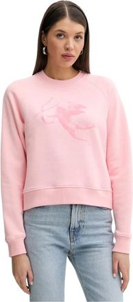 Fiorucci Felpa Girocollo Stampata Cupid - - Sweatshirts & Hoodies - Donna - Rosa - M