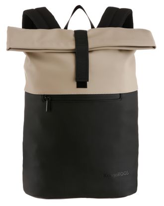 Kangaroos Freizeitrucksack KANGAROOS Cityrucksack, Damen, Gr. B/H/T: 27cm x 44cm x 10cm, schwarz, Lederimitat, Polyurethane, Rucks&auml;cke Freizeitrucksack, Backpac