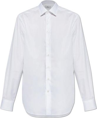 Etro Heren, Overhemden, Wit, Maat: 3XL Katoen