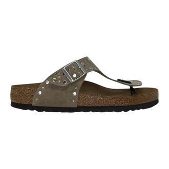 Birkenstock Flip Flops, male, Gray, Size: 7 US Gizeh Rivet