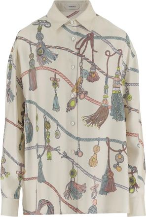 Versace Donna, Camicette, Multicolore, M, new