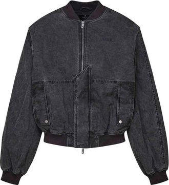 Represent Bomber Inset Sleeve