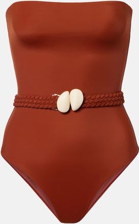 Johanna Ortiz Belted swimsuit