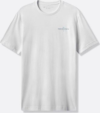 Travis Mathew Travis Mathew Acropolis T-Shirt Mens White Graphic Print Short Sleeve DSGL1 0