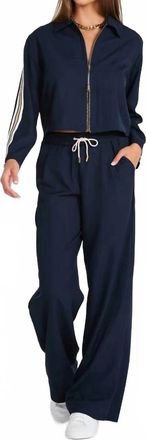 Bishop + Young Jordan Drawstring Pant In Indigo