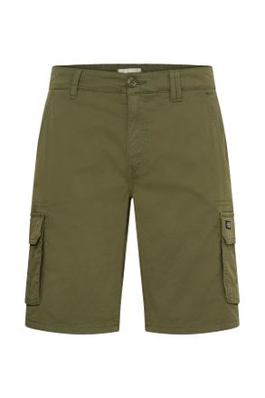 Blend Shorts BLEND BHMORGAN REG CARGO SHORTS, Herren, Gr. XXL, N-Gr, winter moss, Web, Obermaterial: 97% Baumwolle, 3% Elasthan, unifarben, regular fit knie