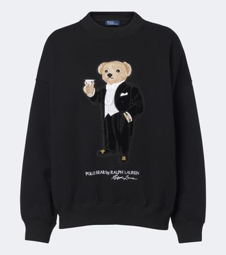 Polo Ralph Lauren Felpa Polo Bear in misto cotone