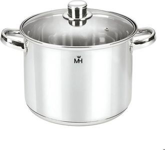 OEM Marmita - Cheffinger - 34cm - Inoxidable 18/10 - 15.4l - Compatible Con Todos Los Fuegos