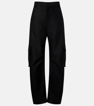 Balenciaga Wool cargo pants