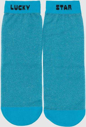 Mother Chaussettes The Slipper Blue Lucky Star