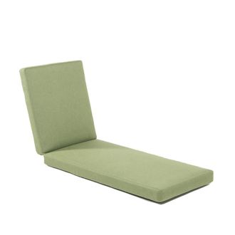 ED&Egrave;N JARD&Iacute; Coj&iacute;n para tumbona de jard&iacute;n repelente al agua verde