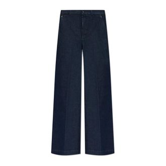 Moncler Dames, Jeans, Blauw, Maat: 2XS Katoen