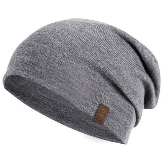 P.A.C. Nature Renul Merino Beanie M&uuml;tze - Unisex | grau