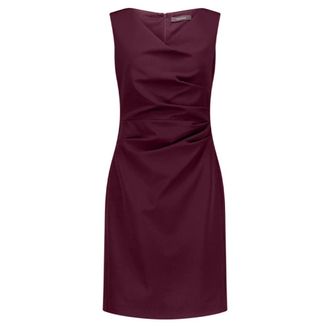 Vera Mont Jurk Kort zonder Mouwen - Dames - Jurken - Paars - Maat: 2XL Leer