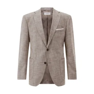 Carl Gross Carl Gross - Tate SV Jacket - Heren - Pakken - Bruin - Maat: 4XL Leer