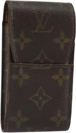 Louis Vuitton Pre-owned Accessories, female, Brown, Size: ONE SIZE Pre-owned Canvas Pouch