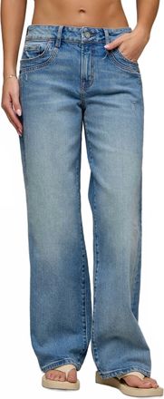 Hidden Jeans High Rise Classic Dad Jeans In Medium Light Wash