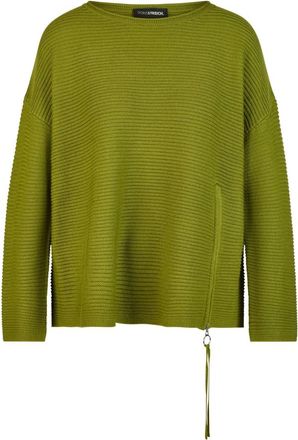 Doris Streich Ronde hals gebreid - Heren - Ronde hals truien - Groen - L - Truien & Vesten