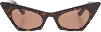 Alexander McQueen Alexander McQueen, Sunglasses, female, Brown, Size: ONE SIZE Cat-eye Sunglasses