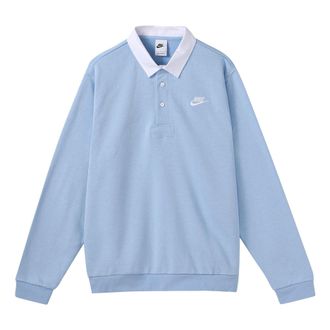 Nike Club Fleece Polo Shirt Blue DX0538-479