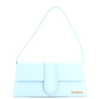 Jacquemus Le Bambino Top Handle Flap Bag Leather Long