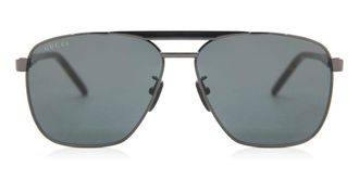 Gucci GG1164S 001 Mens Sunglasses Grey Size 58